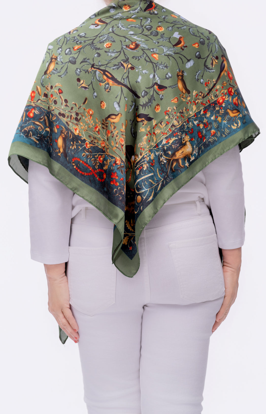 Songbird Garden Scarf Top