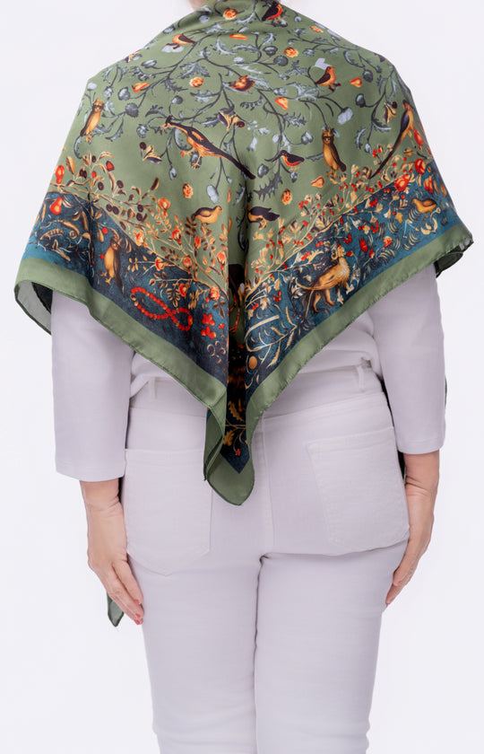 Songbird Garden Scarf Top