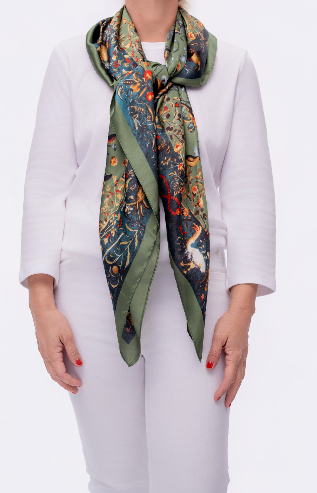 Songbird Garden Scarf Top
