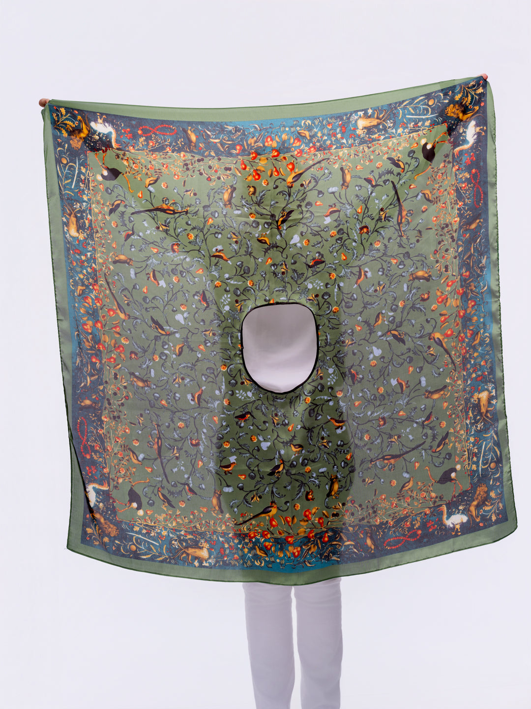 Songbird Garden Scarf Top