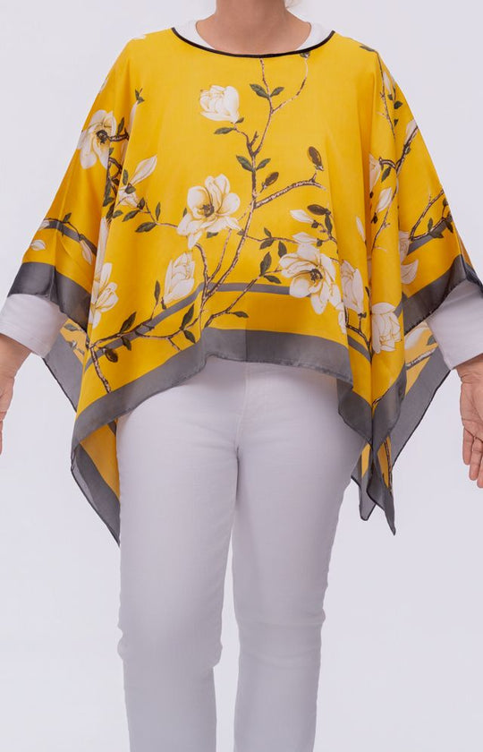 Sunlight Bloom Scarf Top