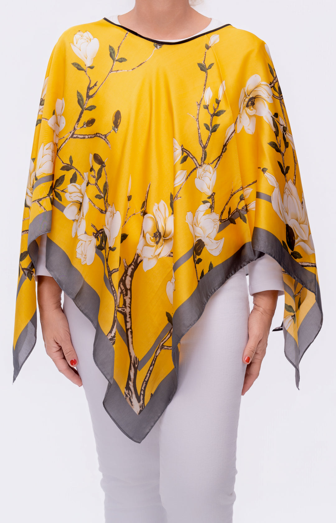 Sunlight Bloom Scarf Top