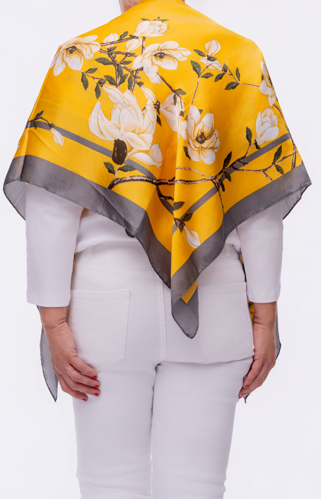 Sunlight Bloom Scarf Top