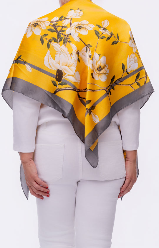 Sunlight Bloom Scarf Top