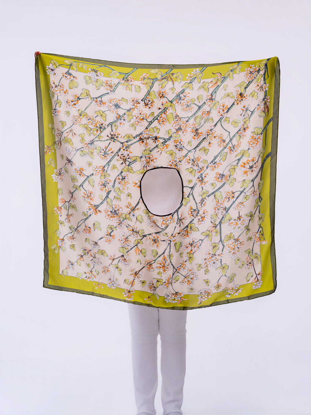 Swirl of Butterflies Scarf Top