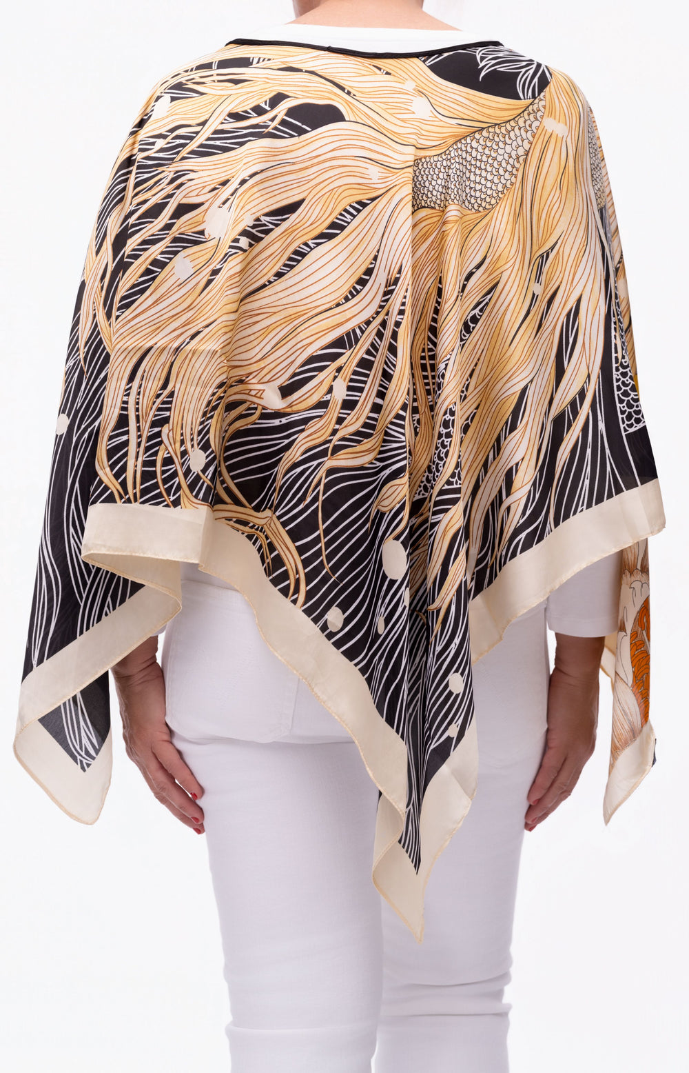 Water Life Scarf Top