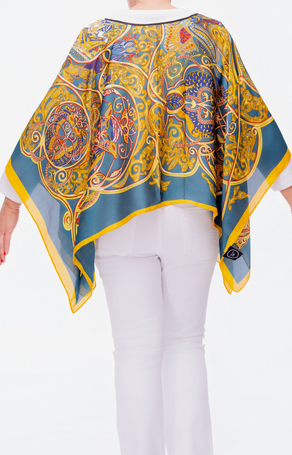 Watercolor Journey Scarf Top