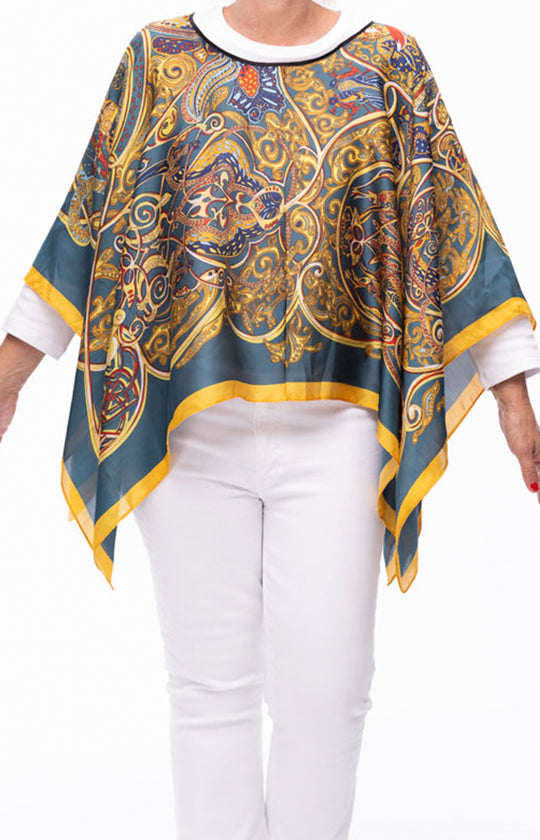 Watercolor Journey Scarf Top