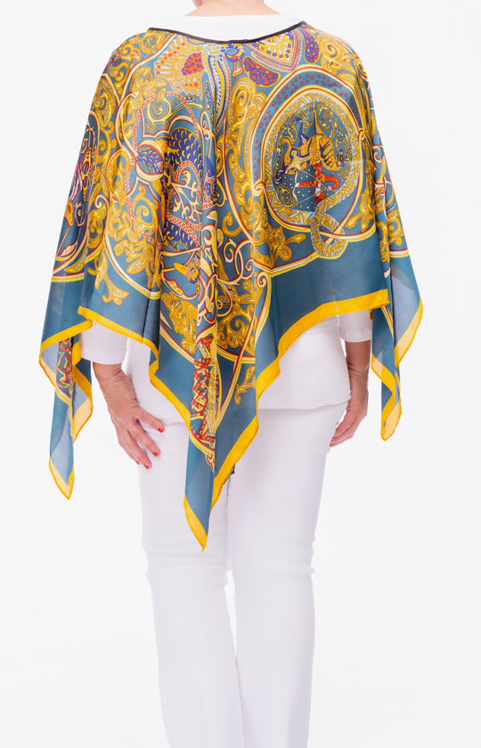 Watercolor Journey Scarf Top