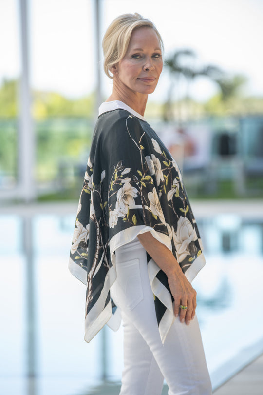 Parisian Whisper Scarf Top