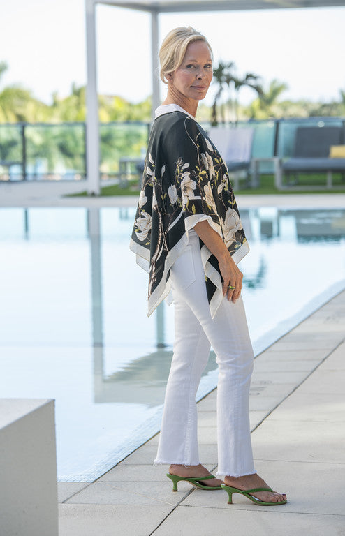 Parisian Whisper Scarf Top