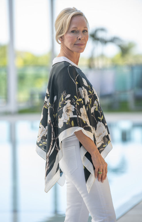 Parisian Whisper Scarf Top