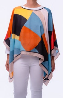 Art Deco Mosaic Scarf Top