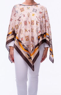 Golden Dawn Mosaic Scarf Top